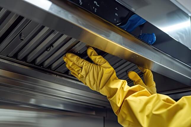 Kitchen Canopy Cleaning